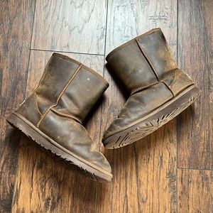 UGG Brown Leather Boots
